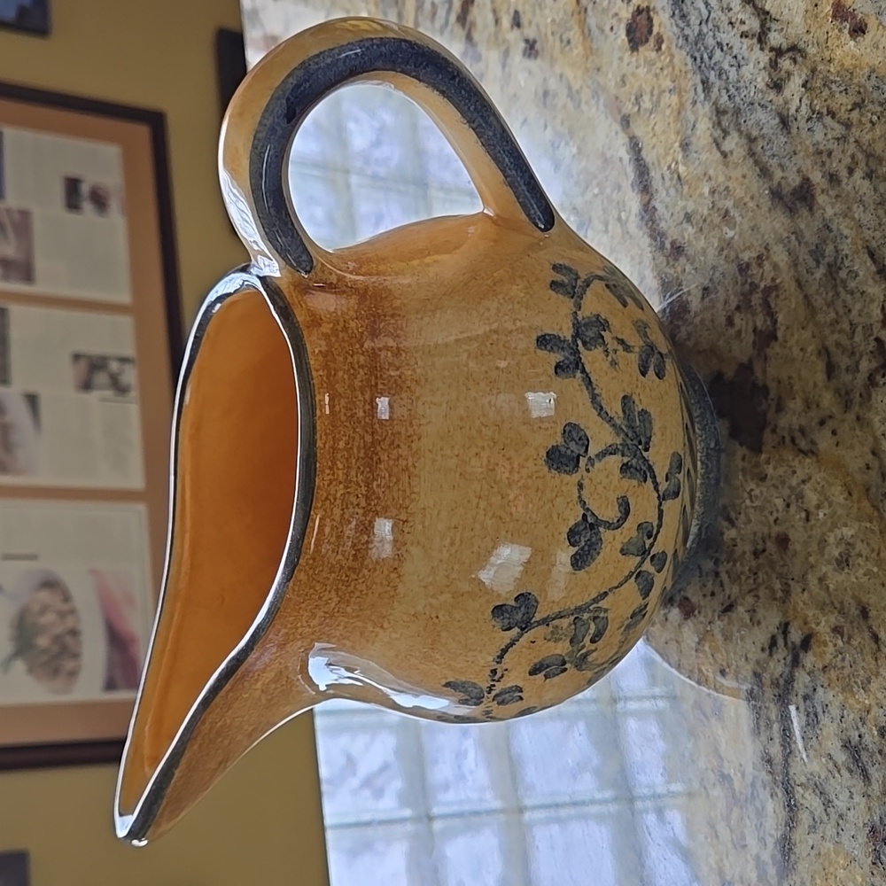 VIETRI ceramic pitcher